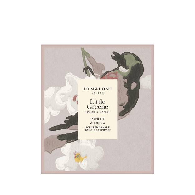 candela profumata alla mirra e tonka little greene
