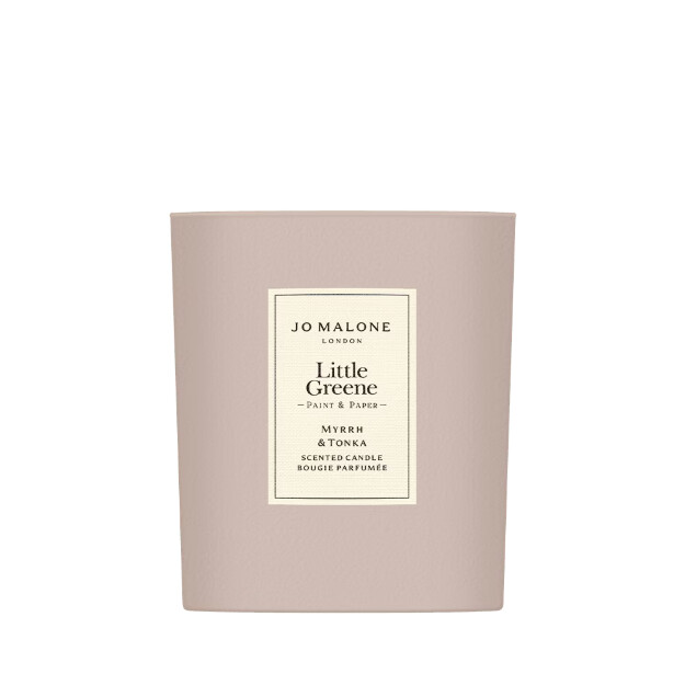 candela profumata alla mirra e tonka little greene