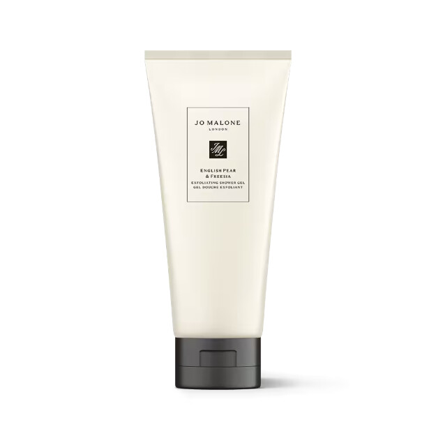 gel doccia esfoliante alla pera inglese e fresia