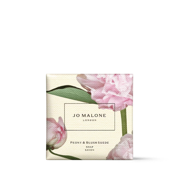 sapone scamosciato alla peonia e al fard